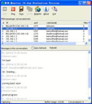 MSN Monitor screenshot